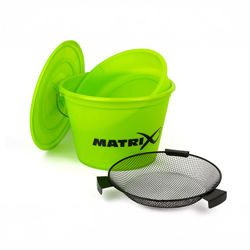 Matrix Lime Bucket & Riddle Set 20 Litre